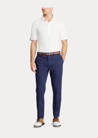 Pantalones Ralph Lauren Hombre Azul Marino - Tailored Stretch Twill - IVMLH4976